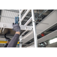 Échafaudage classe 3 avec capacité de charge de 2,0 kN/m²