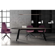 Table de réunion directionnelle RAIL - Lignes pures, design italien et finitions personnalisables_5