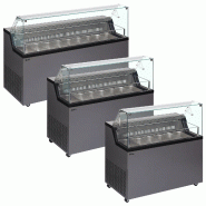 Congélateur vitré de glace MIRABELLA 7 (329 / 223 L) Gris TEFCOLD_5