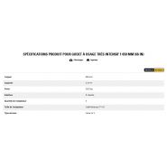 Godet d'excavation à usage très intensif - caterpillar finance france - 1 650 mm (66 in) - capacité 2.41 m³_5