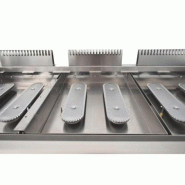 Plancha gaz modulaire FLEXI Ligne 600 - 8 brûleurs - 130 cm - 23.2 kW | Arilex 4MB_5