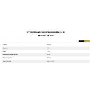 Godet d'excavation-mini-pelle - caterpillar finance france - 600 mm (24 in) - poids 77 kg_5