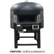 Four pizza à bois, rotatif avec commandes touch screen - napoli touch_5