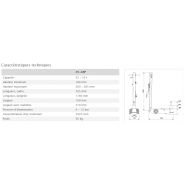 25-2AP - Cric hydropneumatique pour industrie aéronautique - AC Hydraulic - Capacité : 25T_5