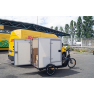 Vélo cargo triporteur VUF XXL FIT avec module Poly - 150 kg de charge utile - 1,5 m³ - Livraison urbaine_5
