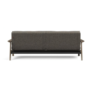 Innovation Living - Canapé-lit design Splitback Frej convertible 115*210 cm - Chêne fumé et tissu Flashtex Dark Grey_5