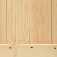 Vidaxl porte coulissante et kit de quincaillerie 90x210 cm pin massif 3203164_5