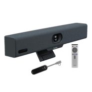 Barre de visioconférence - YEALINK A10 - caméra e-PTZ UHD 4K avec suivi intelligent et 8 microphones intégrés_5