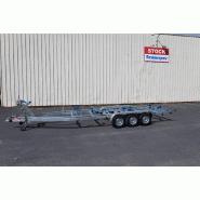 7m80-2m20 3x1350kg - VLEMMIX - Remorque Porte-Bateau_5