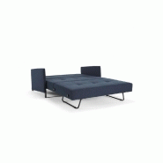 Innovation Living - Canapé design convertible avec accoudoirs Cubed 02 Arms - Lit 160x200 cm - Tissu Mixed Dance Blue_5