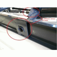 Pont élévateur longueur totale 2600 mm pour moto