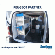 Rangement professionnel pour Peugeot Partner