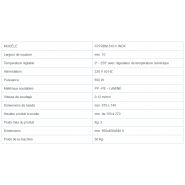 Fpfrbm 810 II - Soudeuse en continu verticale inox - Ferplast - Poids 50 kg - Température réglable 0-250°C_5