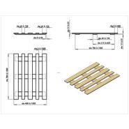 Jet pal vii cl machines pour palettes - sodeme - assemblage des planches supérieures et des traverses du plateau_5