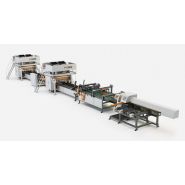 Tandem 4 machines pour palettes - cape - 4 et 2 entrées