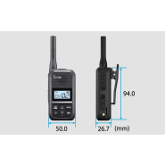 Talkie-walkie sans licence pmr446 professionnel ic-u20sr_5