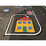 Jeux thermocollés - Pack complet circulation 8mx8m - Référence BTJTR8_5