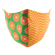 Masque facial personnalisé - deux couches, lavable et réutilisable - Taille adulte - Polyester et coton - Impression sublimation_5