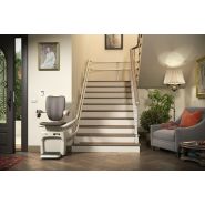 Chaise monte-escalier à assise pivotante - Siège et repose-pieds repliables - Dolce vita_5