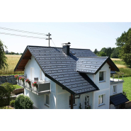 Tuiles en acier galbées classiques - Double structure brevetée anti-bruit - METROTILE® Thermolaqué XBOND ACOUSTIC_5