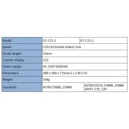 Testeur d'usure universel Stoll Quartermaster - Gester GT-C15 - poids : 78 kg_5
