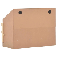 Vidaxl pondoir 3 compartiments 72x33x54 cm bois de pin massif 170653_5