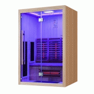 SAUNA INFRAROUGE BOREAL® SIGNATURE 130 À SPECTRE COMPLET - 130X110X205_5