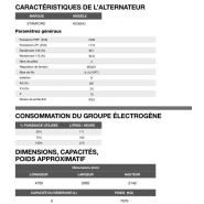 Ap-1135 50 hz triphasé groupe électrogène en container - 1.110,0 kva