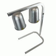 Lampe chauffant argent 7518.0175 COMBISTEEL_5