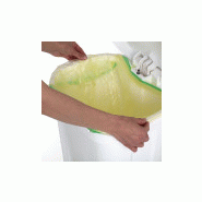 Poubelle a pedale 50l atlaxpress couvercle blanc (anciennement patty)_5