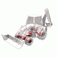 Composants pour essieux dans le domaine forestier
