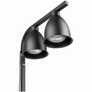Lampe chauffante double sur pied Buffalo noir mat | Buffalo - JA865_5