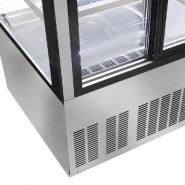 Vitrine réfrigérée avec service arrière 150 cm_5