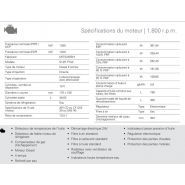 Groupe électrogène industriel GTW-1350 T6 - 1555 kVA triphasé 60 Hz diesel - MITSUBISHI et MECC ALTE_5