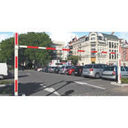 Portique limiteur d'accès universel fixe - Traverse coulissante et hauteur réglable de 2,2 à 4,5 m_5