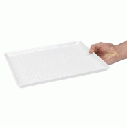 Plateau en mélamine Float blanc GN1/2 | Aps - GF076_5