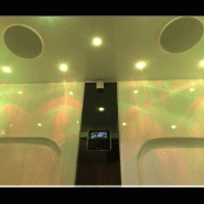 Haut-parleur étanche 80W - IP66 - pour hammam, sauna, salle de bain et milieux humides_5