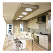 Downlight saillie LED 20W - Osram chip IP20 - lumière 4000K - réf DOSAIOSR20W4K_5