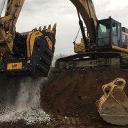 Godet concasseur BF135.8 - pour pelles hydrauliques de 43 à 80 tonnes - capacité 1,8 m³_6