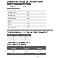 Ap-1650 50 hz triphasé groupe électrogène en container - 1.674,0 kva