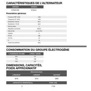 AT-1265 60 Hz triphasé groupe électrogène en container - 1268,6 kVA - moteur MTU - alternateur STAMFORD_5