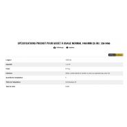 550-9466 godet d'excavation à usage normal - caterpillar finance france - 1400 mm (55 in) - capacité 1.43 m³_5