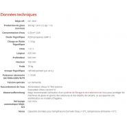 Machine à glace en grains/nuggets MAJA NAS 300 L R290 - 300 kg/24h (12 kg/1h) - Compacte avec refroidissement par air_5