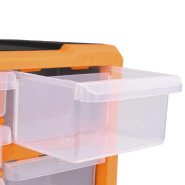 Vidaxl organisateurs multi-tiroirs avec 12 tiroirs 2 pcs 26,5x16x26 cm 147581_5