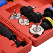 Vidaxl testeur de pression pour refroidissement et bouchon 18 pcs 210535_5