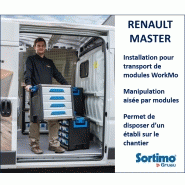 Solutions robustes pour aménagement Renault Master