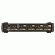 Aten cs1764a switch kvm dvi, usb, audio, hub usb, 4 ports_5