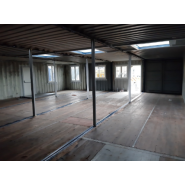 Conteneur aménagé sur mesure - Chaudronnerie, isolation, peinture, revêtement de sol, électricité, menuiserie_5