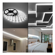 Ruban LED 24V 4.5W/m - 5m - IP20 intérieur - Référence rub24v60eco4k - économique et flexible_5