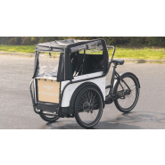 Triporteur électrique Urban Rider - 4 enfants - Freins hydrauliques - Moteur Bafang Max M400_5